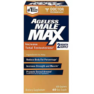Ageless Male Max Total Testosterone and Nitric Oxide Booster, 120 ct Ageless Male Max Total Testosterone and Nitric Oxide Booster, 120 ct