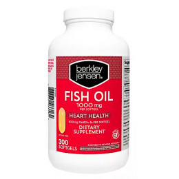Berkley Jensen 1,000mg Fish Oil Softgels, 300 ct Berkley Jensen 1,000mg Fish Oil Softgels, 300 ct
