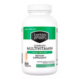 Berkley Jensen Complete Adult Health Multivitamin, 500 ct. Berkley Jensen Complete Adult Health Multivitamin, 500 ct.