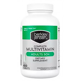 Berkley Jensen Complete Multivitamin Adult 50+, 400 ct Berkley Jensen Complete Multivitamin Adult 50+, 400 ct