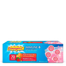 Emergen-C Immune Plus with Vitamin D Variety Pack, 70 ct Emergen-C Immune Plus with Vitamin D Variety Pack, 70 ct