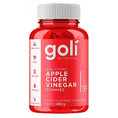 Goli Apple Cider Vinegar Gummies, 120 ct Goli Apple Cider Vinegar Gummies, 120 ct