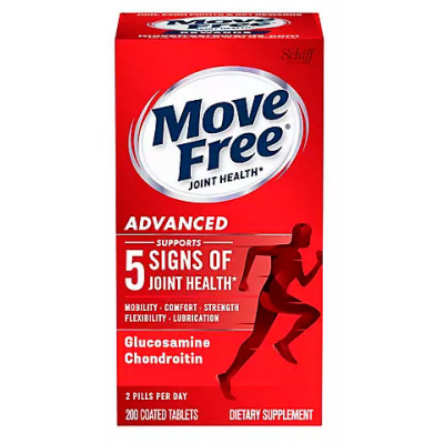 Move Free Joint Health Advanced Glucosamine Chondroitin Dietary Supplement, 200 ct Move Free Joint Health Advanced Glucosamine Chondroitin Dietary Supplement, 200 ct