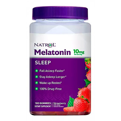 Natrol 10mg Melatonin Gummies, 180 ct Natrol 10mg Melatonin Gummies, 180 ct
