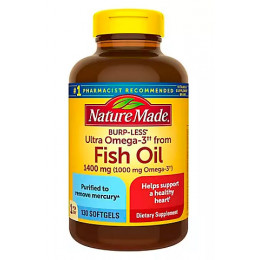 Nature Made 1,400mg Ultra Omega-3 Fish Oil, 130 ct Nature Made 1,400mg Ultra Omega-3 Fish Oil, 130 ct