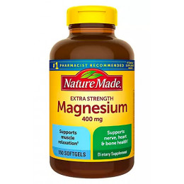 Nature Made 400mg High Potency Magnesium Liquid Softgels, 150 ct Nature Made 400mg High Potency Magnesium Liquid Softgels, 150 ct