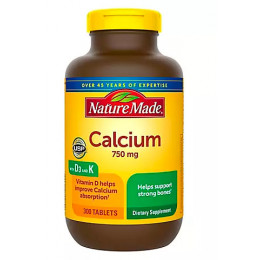 Nature Made 750mg Calcium Tablets, 300 ct Nature Made 750mg Calcium Tablets, 300 ct