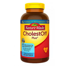 Nature Made CholestOff Plus for Heart Health Softgels, 210 ct Nature Made CholestOff Plus for Heart Health Softgels, 210 ct
