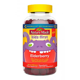 Nature Made Kids First Elderberry Gummies with Vitamin C and Zinc, 120 ct Nature Made Kids First Elderberry Gummies with Vitamin C and Zinc, 120 ct
