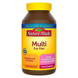 Nature Made Multi For Her Tablets, 300 ct Nature Made Multi For Her Tablets, 300 ct