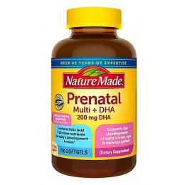 Nature Made Prenatal Multi + DHA Softgels, 150 ct Nature Made Prenatal Multi + DHA Softgels, 150 ct