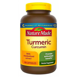 Nature Made Turmeric Capsules, 180 ct Nature Made Turmeric Capsules, 180 ct