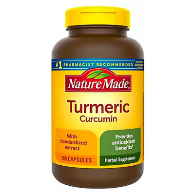 Nature Made Turmeric Capsules, 180 ct Nature Made Turmeric Capsules, 180 ct