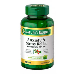 Nature's Bounty Anxiety and Stress Relief, 150 ct Nature's Bounty Anxiety and Stress Relief, 150 ct