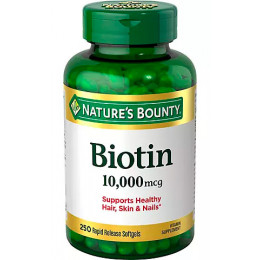Nature's Bounty Biotin 10,000 mcg, 250 ct Nature's Bounty Biotin 10,000 mcg, 250 ct