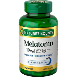 Nature's Bounty Melatonin 10 mg, 200 ct Nature's Bounty Melatonin 10 mg, 200 ct