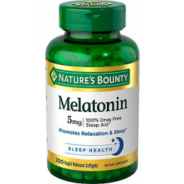 Nature's Bounty Melatonin 5 mg, 200 ct Nature's Bounty Melatonin 5 mg, 200 ct