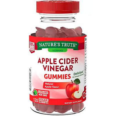 Nature's Truth Apple Cider Vinegar Gummies, 120 ct Nature's Truth Apple Cider Vinegar Gummies, 120 ct