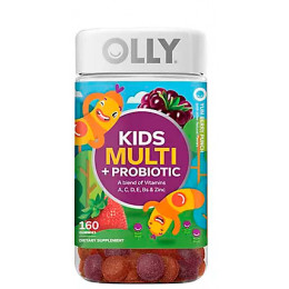 Olly Kid's Multi with Probiotic Gummies - Berry Punch, 160 ct Olly Kid's Multi with Probiotic Gummies - Berry Punch, 160 ct