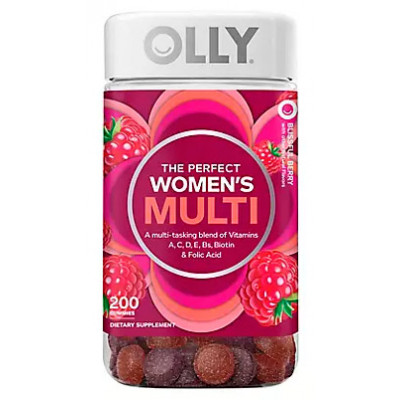 Olly Women's Multivitamin Gummies - Berry, 200 ct Olly Women's Multivitamin Gummies - Berry, 200 ct