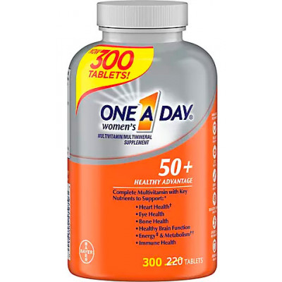 One A Day Women's Multivitamin and Multimineral Supplement, 300 ct One A Day Women's Multivitamin and Multimineral Supplement, 300 ct