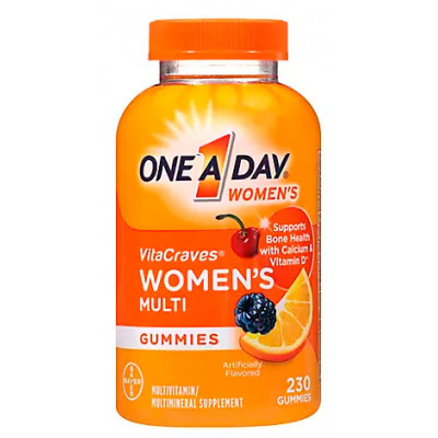 One A Day Women's VitaCraves Multivitamin Gummies, 230 ct One A Day Women's VitaCraves Multivitamin Gummies, 230 ct