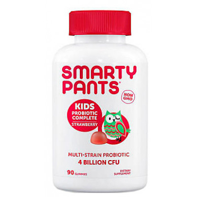 SmartyPants Kids Probiotic Complete, Strawberry, 90 ct SmartyPants Kids Probiotic Complete, Strawberry, 90 ct