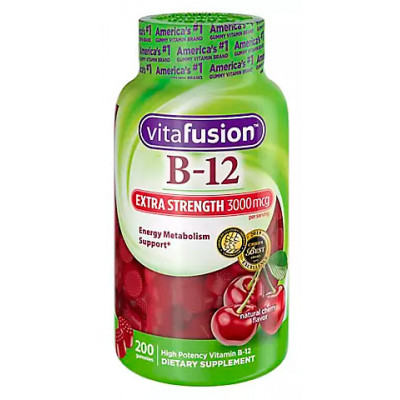 Vitafusion Extra-Strength B12 Gummies, 200 ct Vitafusion Extra-Strength B12 Gummies, 200 ct