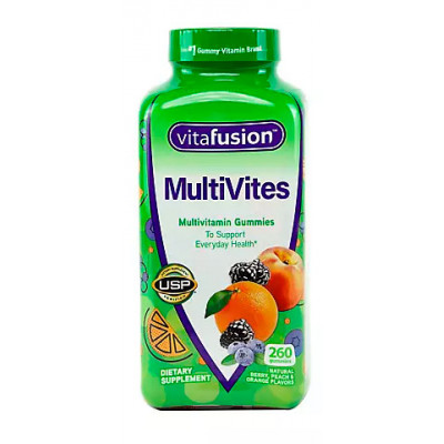 Vitafusion MultiVites Chewable Gummy Multivitamin Dietary Supplement, 260 ct Vitafusion MultiVites Chewable Gummy Multivitamin Dietary Supplement, 260 ct